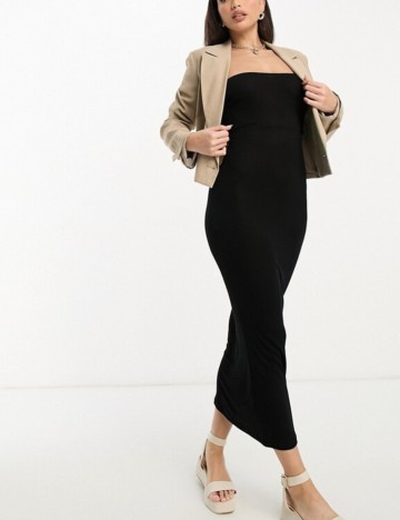 Rochie maxi ASOS, negru