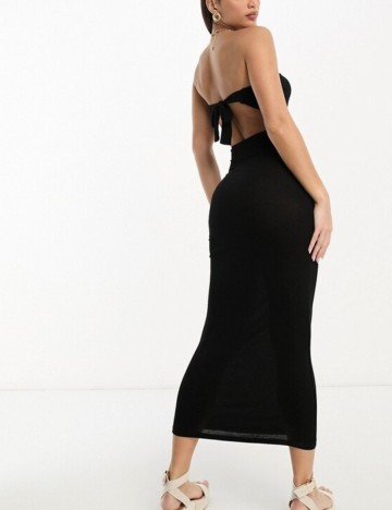 Rochie maxi ASOS, negru