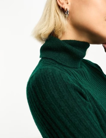 Rochie midi ASOS, verde
