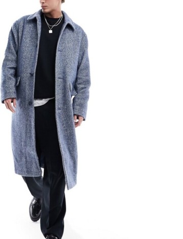 Palton ASOS, albastru