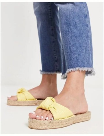 Espadrile ASOS, galben