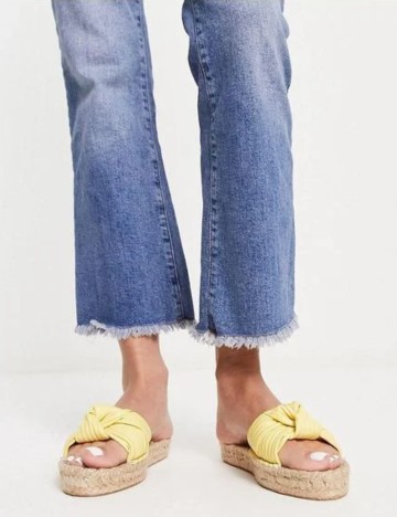 Espadrile ASOS, galben