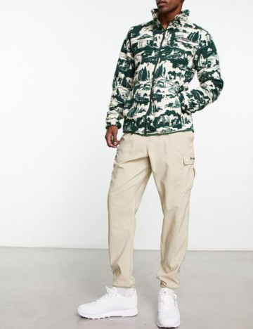 Pantaloni cargo Columbia, crem