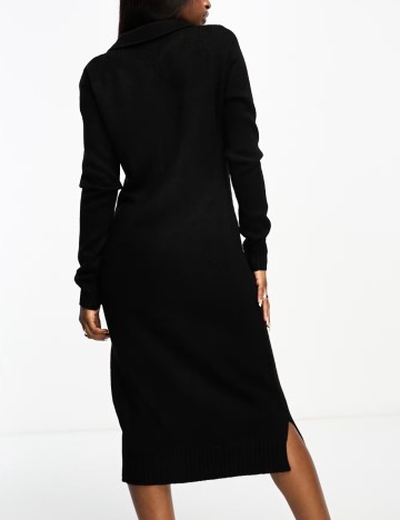 Rochie midi Threadbare, negru