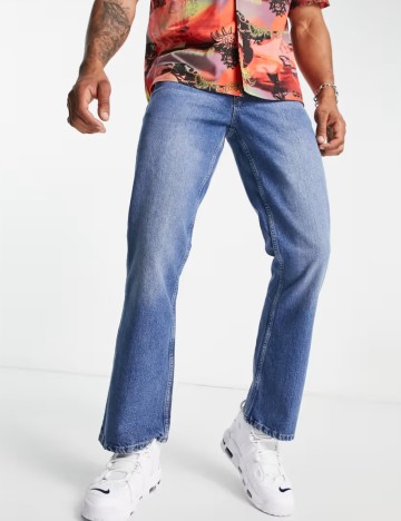 Jeans ASOS, albastru