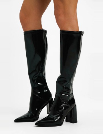 Cizme Glamorous, negru
