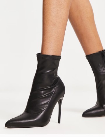 Botine Truffle Collection, negru
