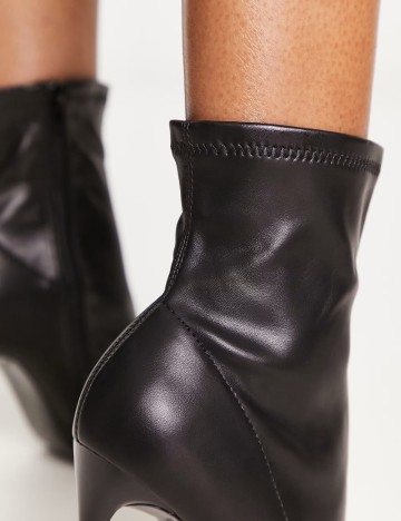 Botine Truffle Collection, negru