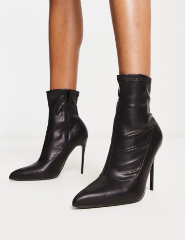 Botine Truffle Collection, negru
