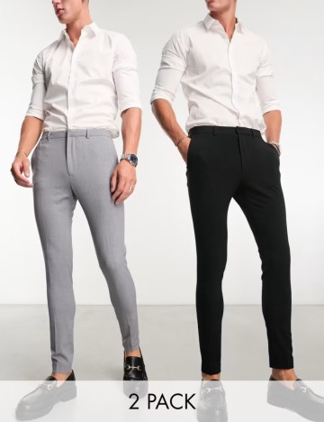 Set Pantaloni ASOS, mix culori