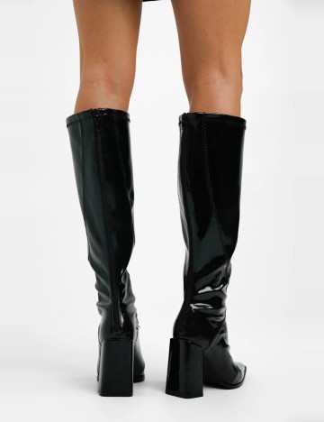 Cizme Glamorous, negru