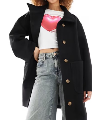 Palton Monki, negru