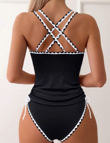 Costum de baie Shein, negru