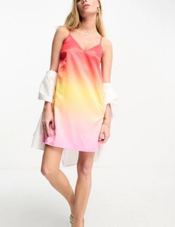 Rochie mini Loungeable, mix culori