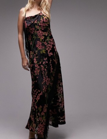 Rochie maxi Topshop, negru