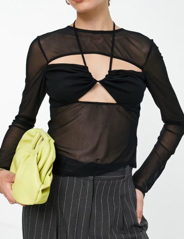 Bluză Topshop, negru