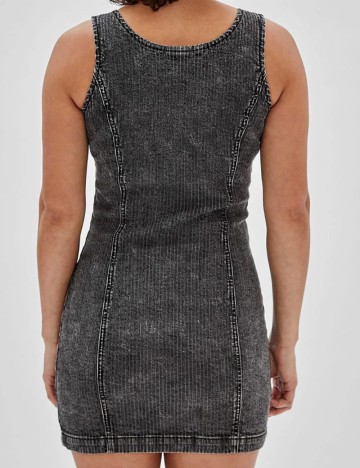 Rochie de blugi Guess, gri