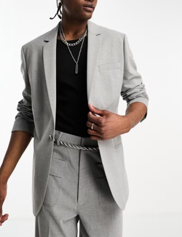 Sacou ASOS, gri