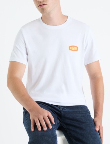 Tricou Celio, alb