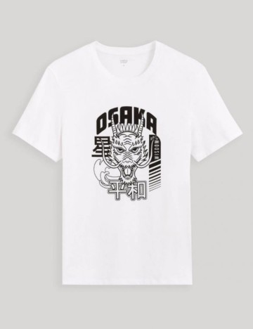 Tricou Celio, alb