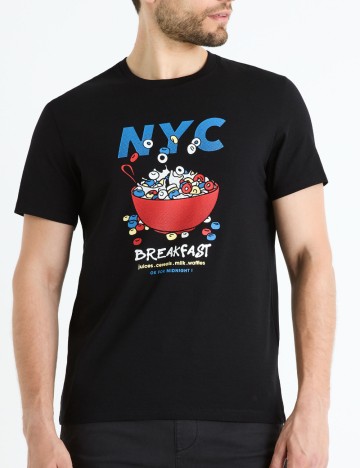Tricou Celio, negru