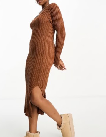 Rochie maxi ASOS, maro