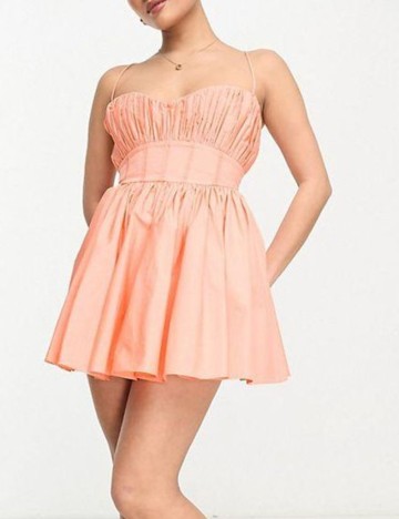 Rochie mini ASOS, portocaliu