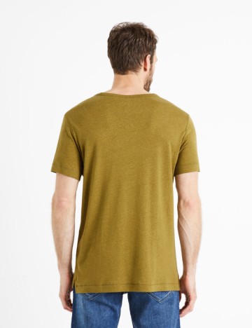 Tricou Celio, kaki