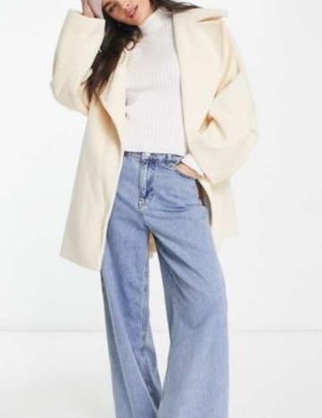 Palton scurt River Island, crem