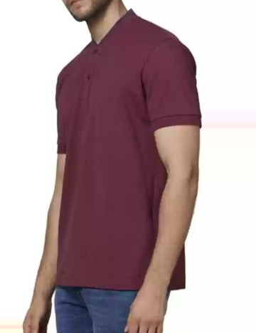 Tricou polo Celio, vișiniu