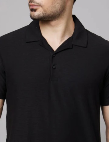Tricou polo Celio, negru
