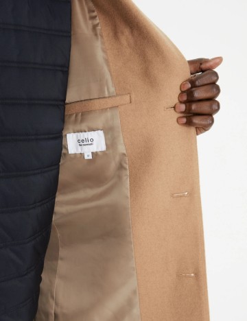 Palton Celio, bej