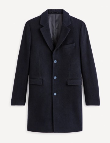 Palton Celio, albastru