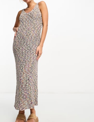 Rochie maxi Pull&Bear, mix culori