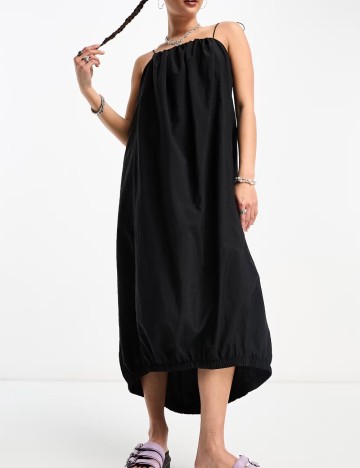 Rochie midi Collusion, negru
