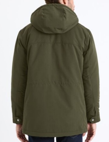 Geacă parka Celio, kaki