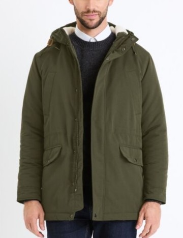 Geacă parka Celio, kaki