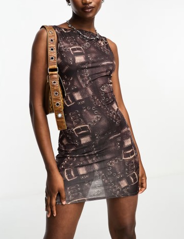 Rochie mini Tammy Girl, mix culori