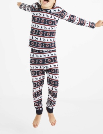 Compleu pijamale Celio, mix culori