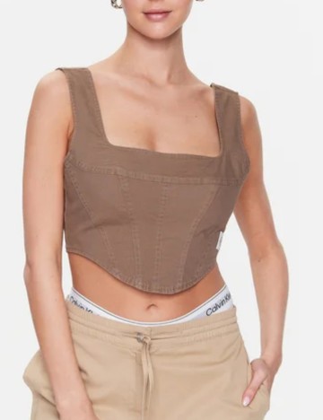 Top Calvin Klein, kaki