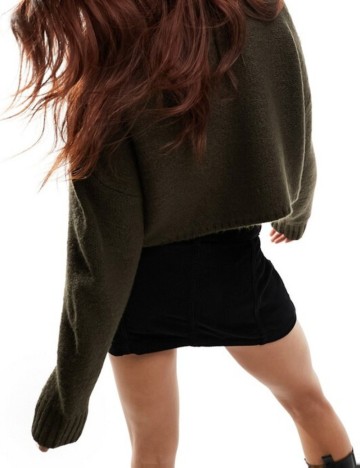 Pulover Stradivarius, kaki