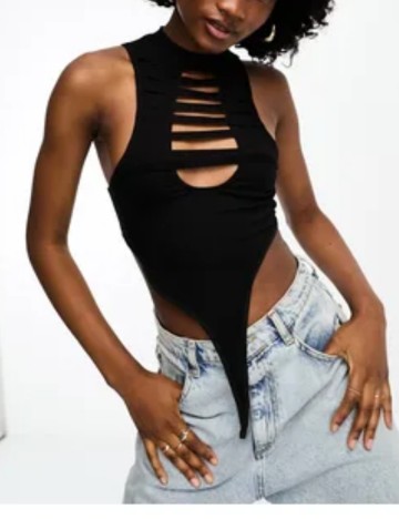 Top The Kript, negru