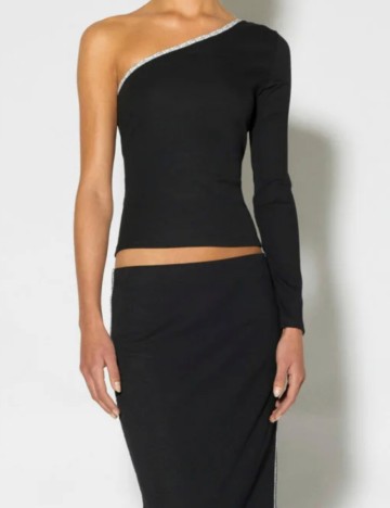 Top SOMETHING NEW, negru