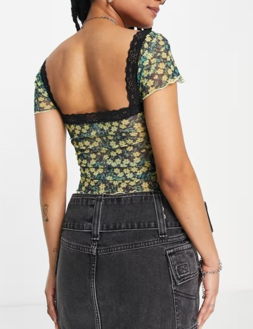 Top Topshop, mix culori