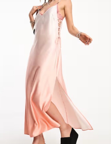 Rochie midi Hugo, roz