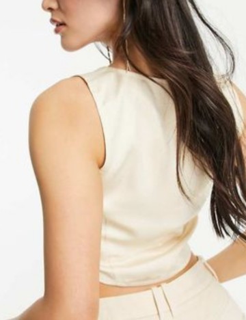 Top Vero Moda, crem