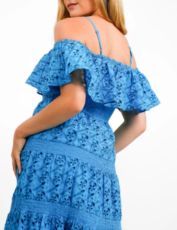 Rochie maxi Topshop, albastru