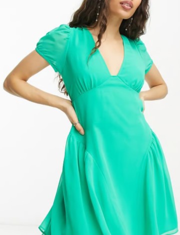Rochie mini ASOS, verde