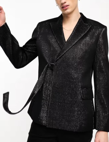 Sacou ASOS, negru