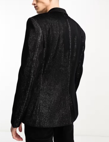 Sacou ASOS, negru